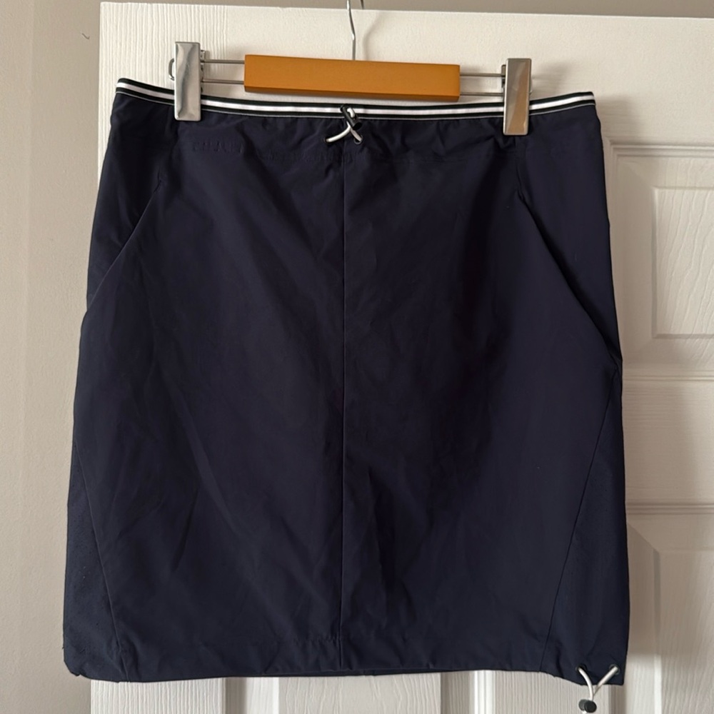 Bogner FIRE+ICE navy elastic waist skirt